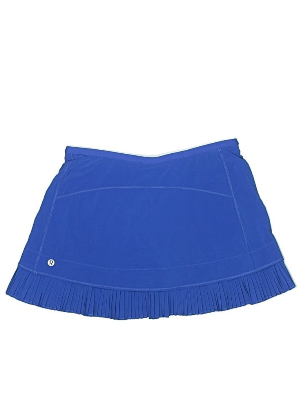 lululemon athletica cobalt blue pleated athletic skort